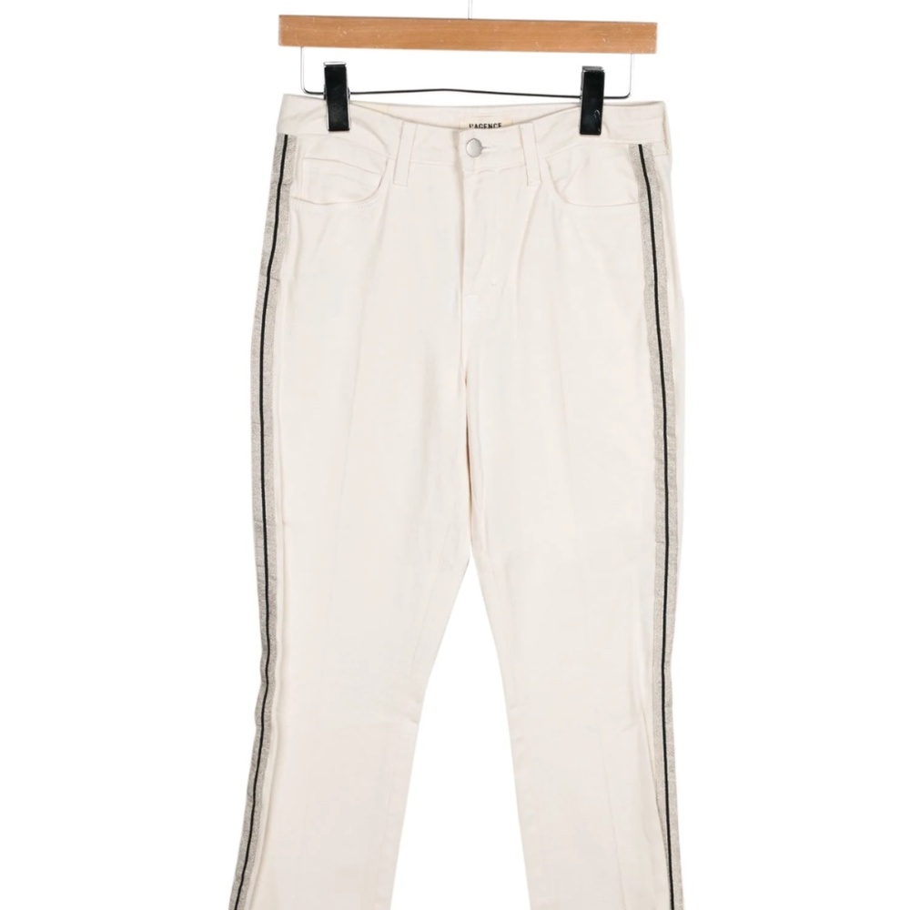 L'Agence High-Rise Straight Leg Jeans